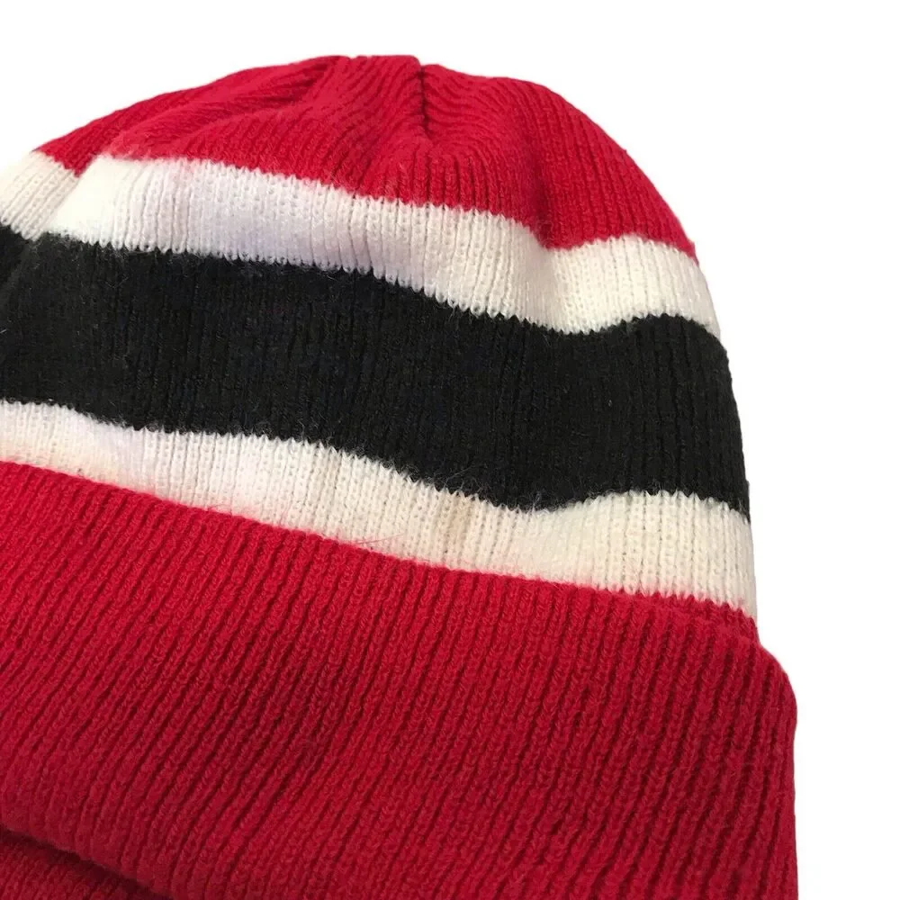 Men's '47 Scarlet Nebraska Huskers‎ State Line Cuffed Knit Hat